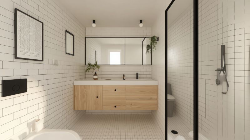 Minimalist Vanity with Floating Design